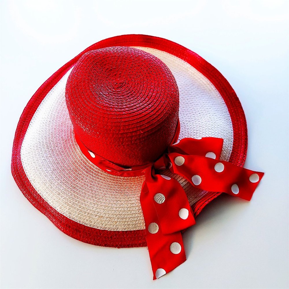 Vintage BETMAR Straw Hat, 50s / 60s, Retro